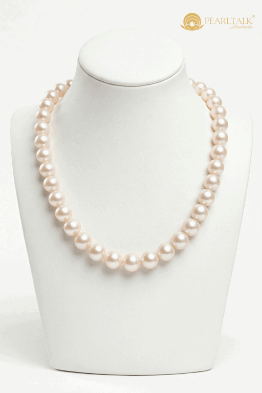 CHUỖI NGỌC TRAI LOVE TRẮNG